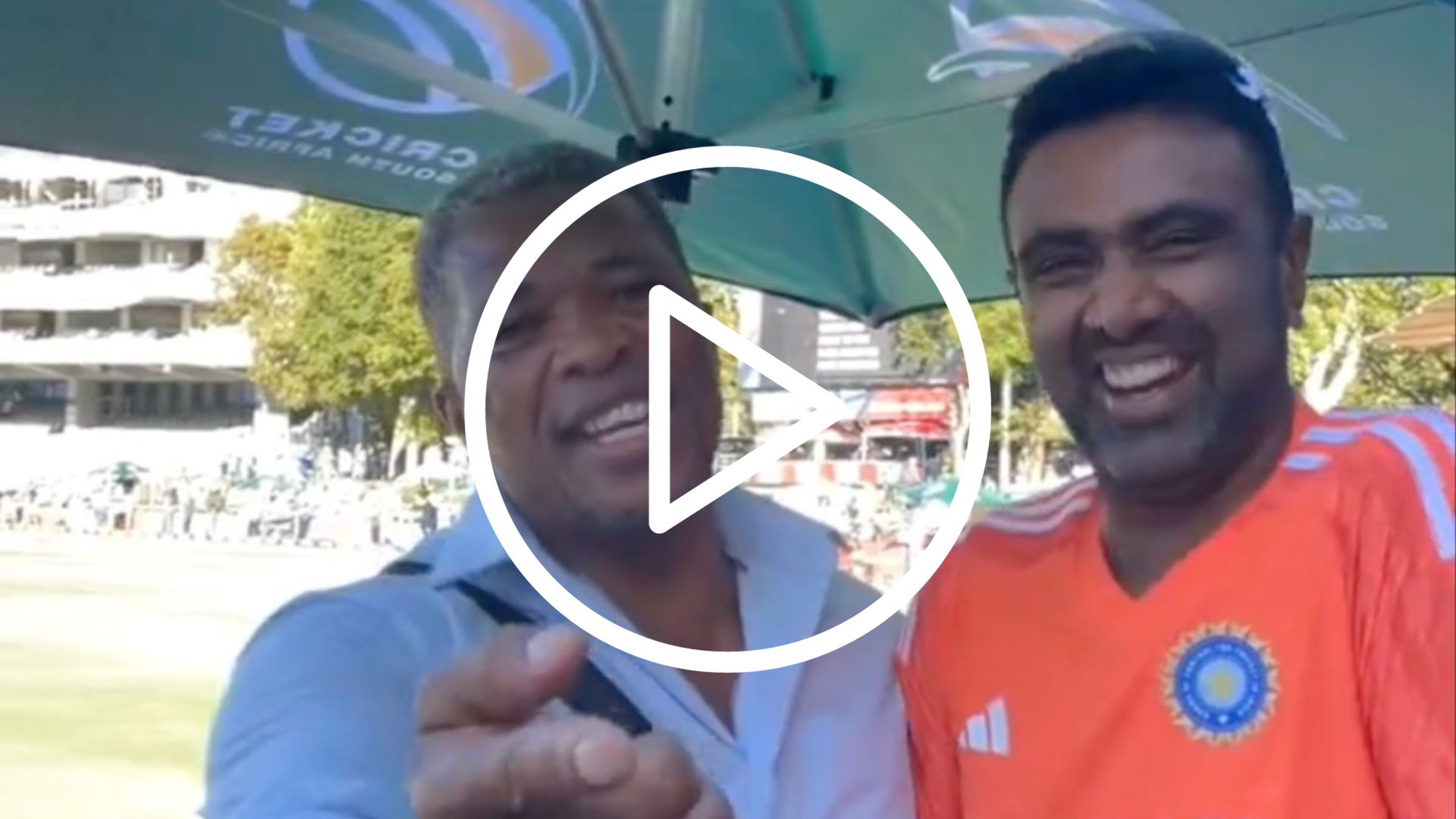 [WATCH] 'Kabhi Kabhi Mere Dil Me...,' - Ashwin Makes Makhaya Ntini Sing For CSK Fans